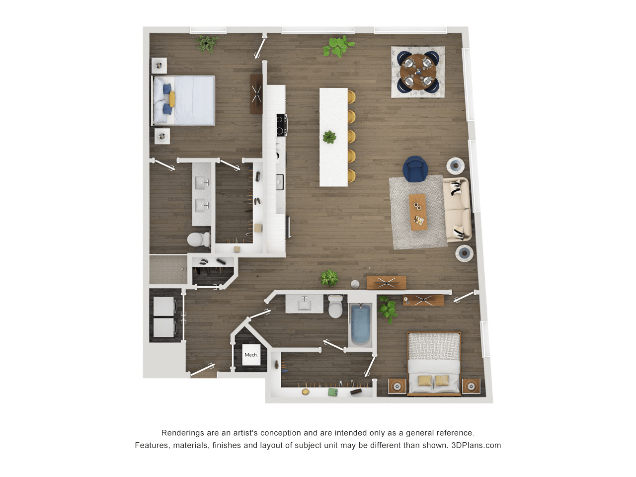 B8 floor plan